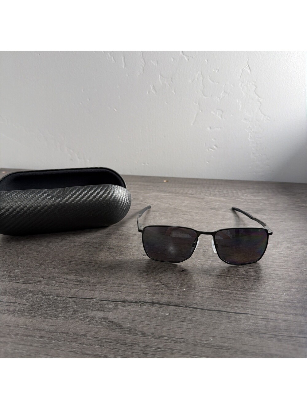 OO4142-0358 EJECTOR Oakley Sunglass Black Prizm Polarized Carbon With Case